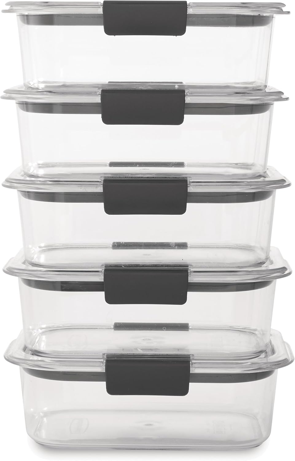 Lunch Meal Prep & Leftovers Containers Set of 5 (3.2 Cup)
